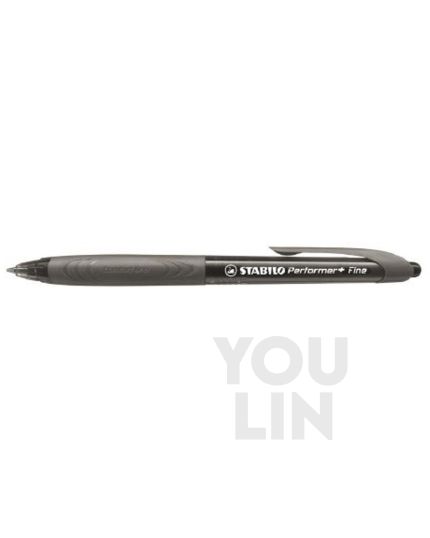 STABILO 328/1-46-2 (F) Performer Pen - Black/D.Or