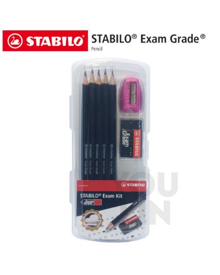 STABILO 288PC5SP Exam Kit 5'S 288 + Eraser + Sharpener