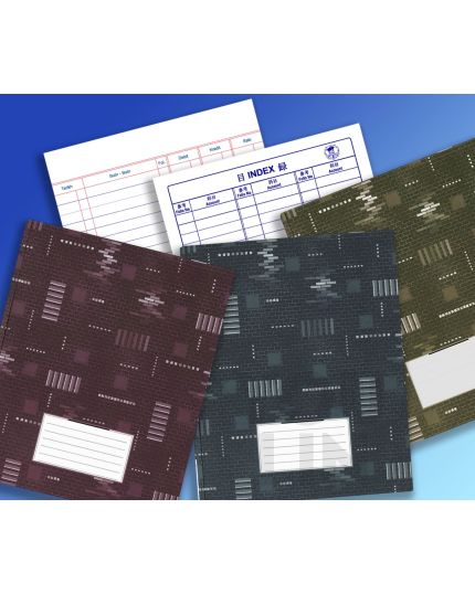 Captain 120PGS 3/C SQ Book (N) 70GSM