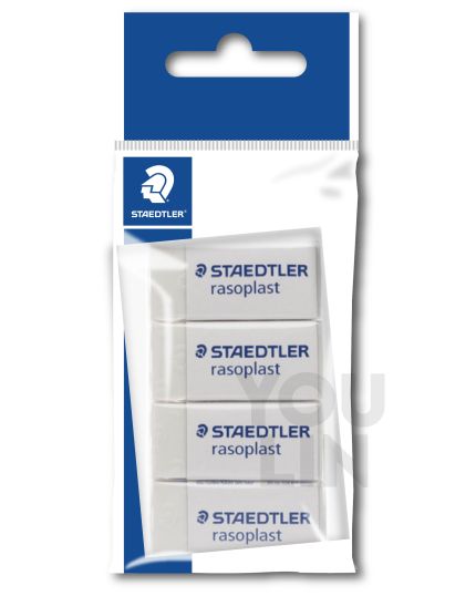 STAEDTLER 526 B30 PB4 Rasoplast Eraser (Pack of 4)