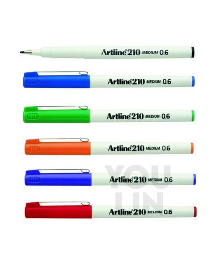 Artline 210 Writing Pen 0.6mm