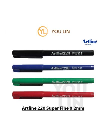 Artline 220 Writing Pen 0.2mm