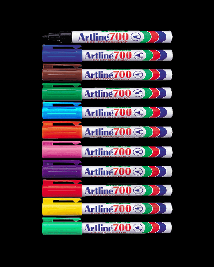 Artline 700 Permanent Marker Pen 0.7mm