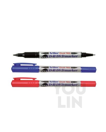 Artline EK-841T Dual CD Marker Pen 0.4-1.0mm