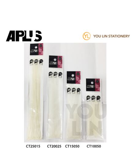 APLUS CT10050 2.5MM X 100MM Cable Tie 50'S/pkt