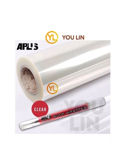 APLUS BW135-C 340MM X 5M PVC Book Wrapper - Clear