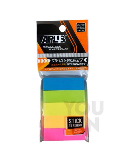 APLUS Sticky Note (5Colour) - 15MM X 50MM 