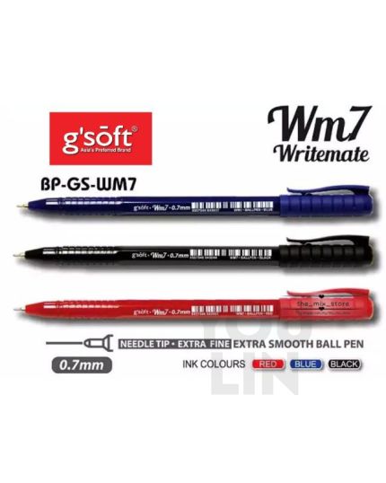 G'Soft WM7 0.7MM Ball Pen