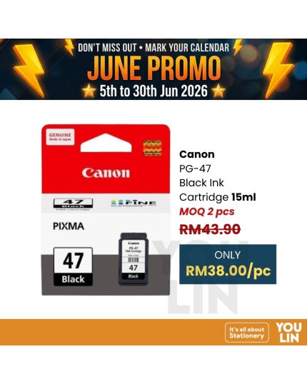 Canon PG-47 Black Ink Cartridge
