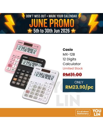 Casio Calculator 12 Digits MX-12B