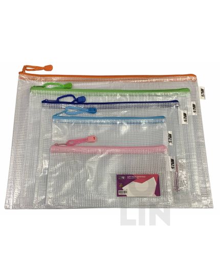 APLUS ZB201 A6 Soft Mesh Zipper Bag