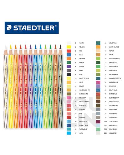 STAEDTLER 137-10-57 Luna Watercolor Pencil - Olgreen