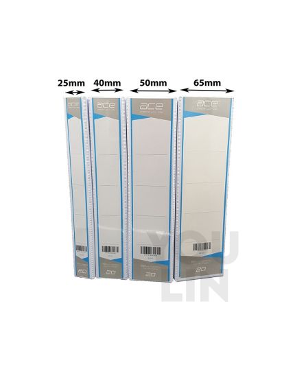 ACE PVC 40mm A4 2D Ring File