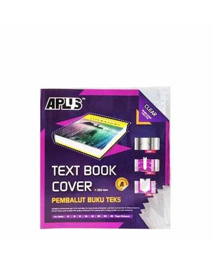 APLUS BC255-E Text Book Cover - Emboss 10'S
