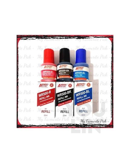 Astar WR500 WB Refill Ink 22ML
