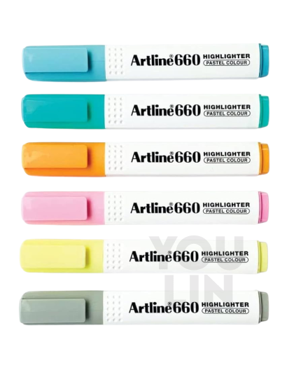Artline 660 Highlighter Pastel
