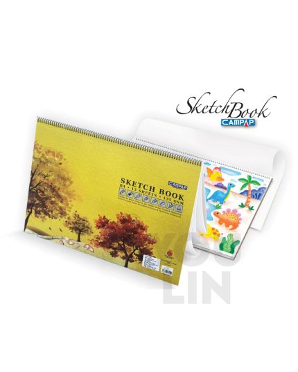 Campap CA3212 135GSM Sketch Book B4