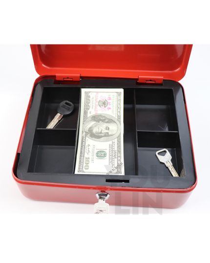 Metal Cash Box (Key Lock)