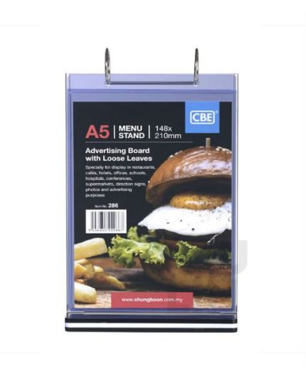 CBE Menu Stand A5 Vertical (286)