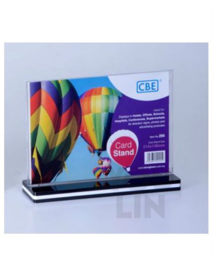 CBE 295 A5 Horizontal Acrylic Card Stand / Brochure Stand