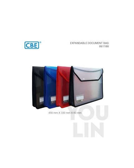 CBE 061188 Expandable Document Bag