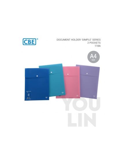 CBE 118A Document Holder With 2 Pockets