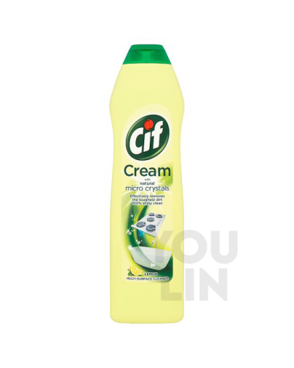 Cif Cream Lemon Multi-Surface Cleaner 500ml