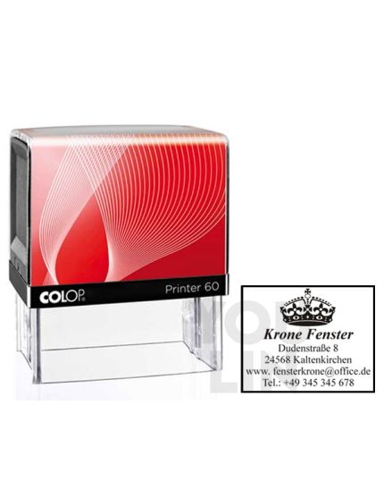 Colop Printer 60 Self-Ink Stamp (max.36 x 75mm)