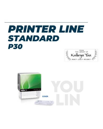 Colop Printer 30 Self-Ink Stamp (max.17 X 46mm)