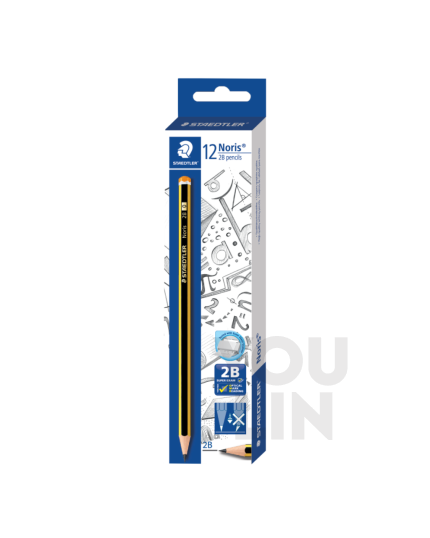 STAEDTLER 120-0 A50 2B Noris Pencil 12's/box