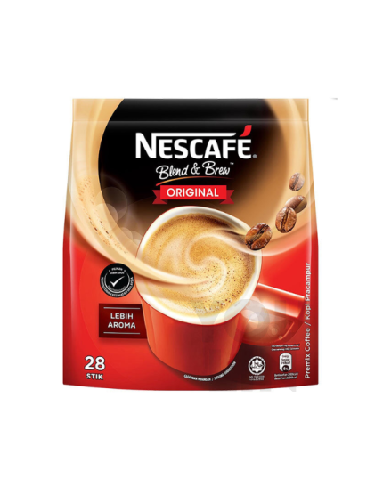 NESCAFE 3 IN 1 BLEND & BREW ORIGINAL - (25'S X 18GM)