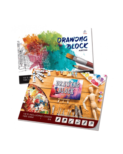 FAMOSA B4 DRAWING BLOCK 16+2 165GSM