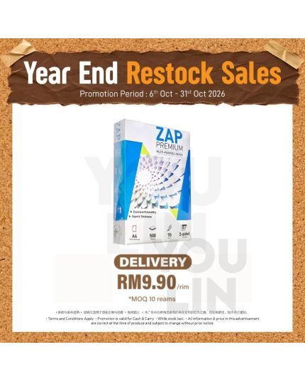 ZAP PREMIUM A4 70GM PHOTOSTAT PAPER 500'S