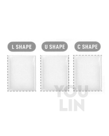 PVC A4 L/C/U-Shape Clear Folder