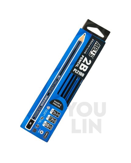 APLUS 2B Pencil PL2100 - 12'S/Box