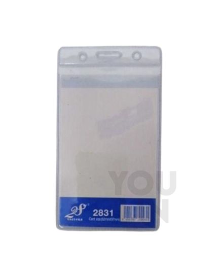 EAST-FILE PVC NAME BADGE 2831 (62 X 97MM, VERTICAL)