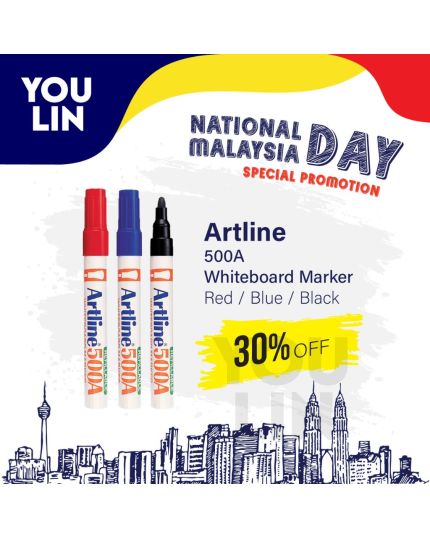 Artline 500A Whiteboard Marker Pen 2.0mm
