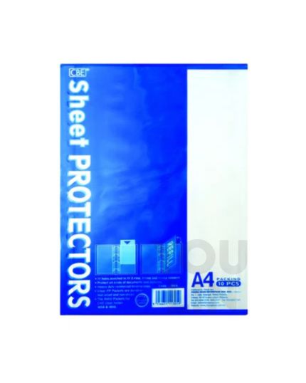 CBE 305A A4 Sheet Protector 10's