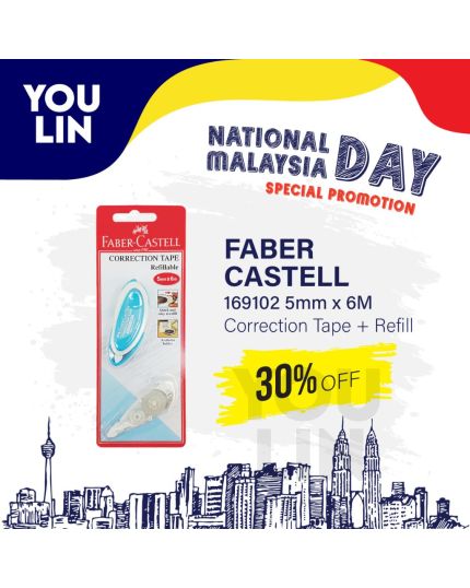 Faber Castell 169102 5MM X 6M C/Tape + Refill
