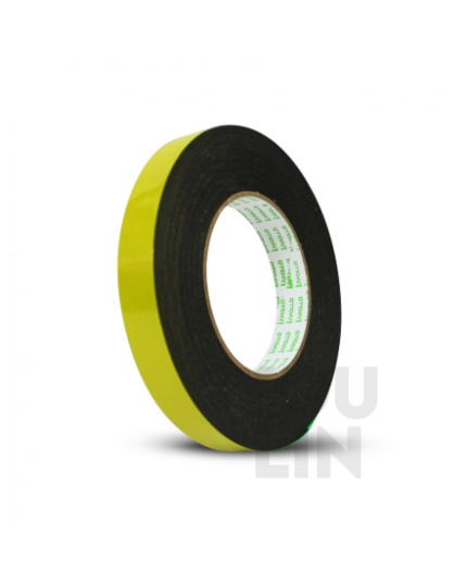 Apollo Double Sided General Purpose Black Foam Tape 12mm x 9m