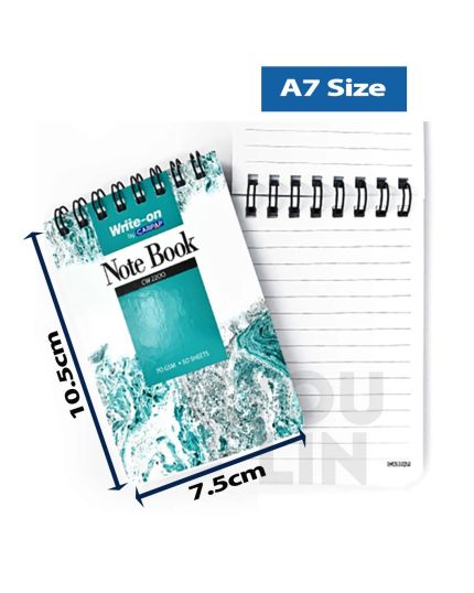 Campap CW2200 A7 Wire-O Note Book 50's
