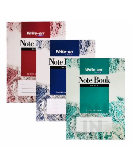 Campap CW2505 Write-On A6 Note Book
