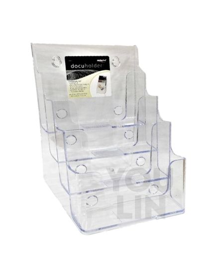 A4 4 Layer Acrylic Brochure Stand