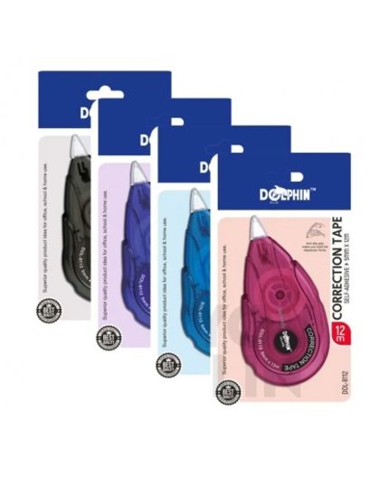 Dolphin 8112 Correction Tape - 5MM X 12M