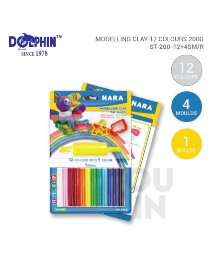 Dolphin Nara Round Stick Modeling Clay
