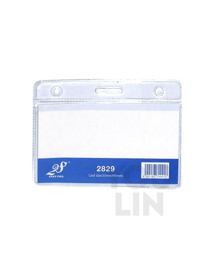 EAST-FILE PVC NAME BADGE 2829 (95 X 55MM, HORIZONTAL)