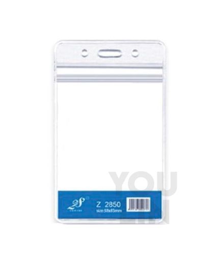 East-File 2850Z Name Badge With Plastic Zip