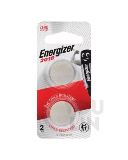 Energizer CR2016 BS2 Lithium Battery 2pc card
