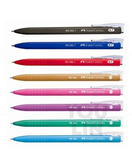 Faber Castell 0.7MM Rx Gel Pen