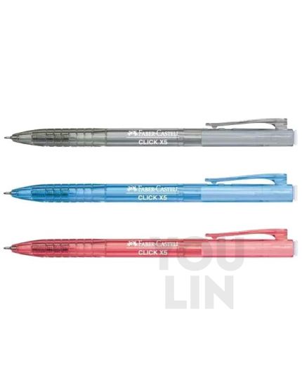 Faber Castell 0.5MM Click X5 Ball Pen